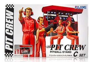 Fujimi 1/20 F1 Pitwall Stand Scaled Accessories image 60651