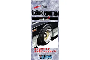 Fujimi 1/24 14inch Techno Phantom (Wheel-69) Scaled Plastic Model Kit