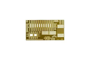 Fujimi 1/3000 Genuine Photo-Etched Parts for Kure Gantry Crane Detail Up Parts