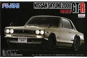 Fujimi 1/24 Nissan Skyline GT-R KPGC-10 (etching parts included) Scaled Plastic Model Kit