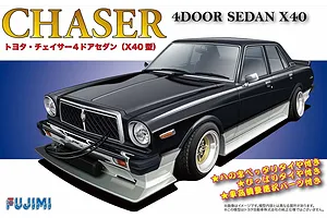 Fujimi 1/24 Toyota Chaser 4 Door Sedan X40 Scaled Plastic Model Kit