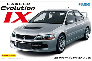 Fujimi 1/24 Mitsubishi Lancer Evolution IX GSR w/ Window Frame Masking
