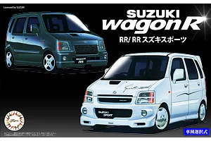 Fujimi 1/24 Suzuki Wagon R RR/RR Suzuki Sports Scaled Plastic Model Kit