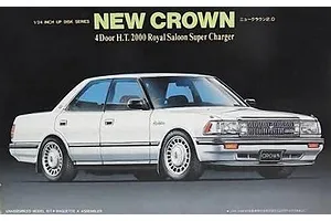 Fujimi 1/24 Toyota Crown 130 2000 Royal Saloon Supercharger Scaled Plastic Model Kit