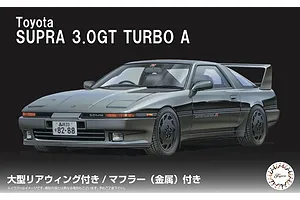 Fujimi 1/24 1987 Toyota Supra 3.0GT Turbo A w/ Large Size Rear Wing Scaled Plastic Model Kit