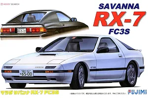 Fujimi 1/24 Mazda 1985 RX-7 FC3S Savanna Scaled Plastic Model Kit image 60778