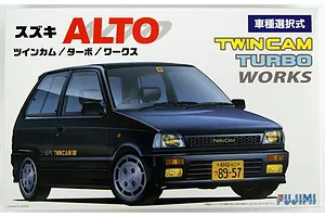 Fujimi 1/24 Suzuki Alto Twincam/Turbo/Altoworks Scaled Plastic Model Kit