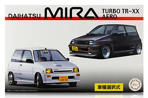 Fujimi 1/24 Daihatsu Mira Turbo TR-XX/Aero Scaled Plastic Model Kit