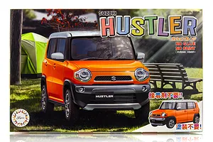 Fujimi 1/24 Suzuki Hustler (Passion Orange) Scaled Plastic Model Kit