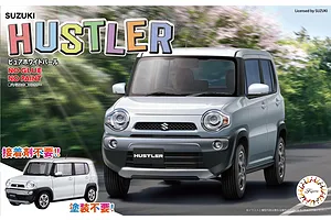 Fujimi 1/24 Suzuki Hustler (Pure White Pearl) Scaled Plastic Model Kit