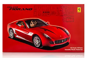 Fujimi 1/24 Ferrari 599 Fiorano Scaled Plastic Model Kit