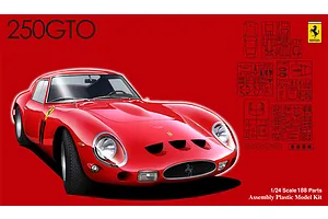 Fujimi 1/24 Ferrari 250 GTO Scaled Plastic Model Kit