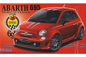 Fujimi 1/24 Abarth Ferrari 695 Scaled Plastic Model Kit