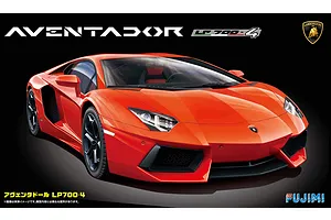 Fujimi 1/24 Lamborghini Aventador Scaled Plastic Model Kit