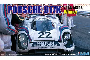 Fujimi 1/24 1971 Porsche 917K Le Mans Winner Scaled Plastic Model Kit