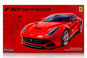 Fujimi 1/24 Ferrari F12 DX Scaled Plastic Model Kit image 60863