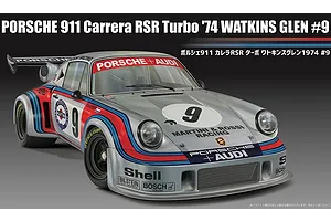 Fujimi 1/24 1974 Porsche 911 Carrera RSR Turbo Watkins Glen #9 Scaled Plastic Model Kit