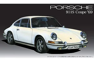 Fujimi 1/24 1969 Porsche 911S Coupe Scaled Plastic Model Kit