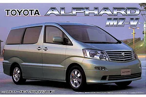 Fujimi 1/24 Toyota Alphard "MZ-V" FF/2WD 8 persons Scaled Plastic Model Kit image 60909