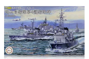 Fujimi 1/3000 1998 JMSDF Escort Flotilla 4 Scaled Plastic Model Kit