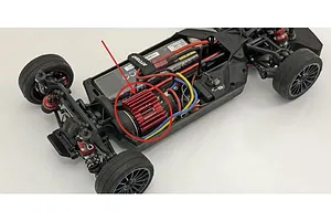 Kyosho Red Aluminium Motor Heat Sink image 61009