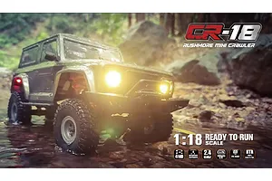 Hobby Plus CR-18 Rushmore RC Rock Crawler Electric 4WD 1/18 Scale RTR - Metallic Grey image 61038