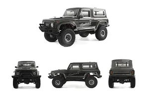 Hobby Plus CR-18 Rushmore RC Rock Crawler Electric 4WD 1/18 Scale RTR - Metallic Grey image 61039