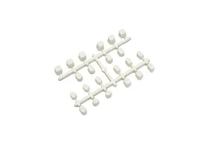 Kyosho White Suspension Arm Pin Brace Insert Bushings Set