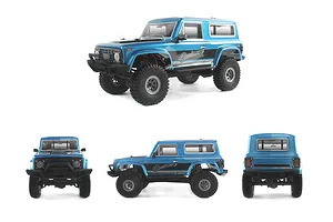 Hobby Plus CR-18 Rushmore RC Rock Crawler Electric 4WD 1/18 Scale RTR - Metallic Blue image 61070