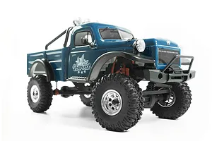 Hobby Plus CR-18 Harvest RC Rock Crawler Electric 4WD 1/18 Scale RTR - Blue image 61077