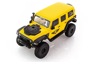 Hobby Plus CR-18 Kratos RC Rock Crawler Electric 4WD 1/18 Scale RTR - Yellow image 61087