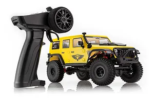 Hobby Plus CR-18 Kratos RC Rock Crawler Electric 4WD 1/18 Scale RTR - Yellow image 61090