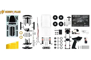 Hobby Plus Rushmore CR-18 RC Rock Crawler Electric 4WD 1/18 Scale Kit image 61131