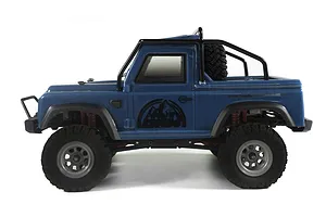 Hobby Plus CR-24 Defender RC Rock Crawler Electric 4WD 1/24 Scale RTR - Dark Blue image 61152