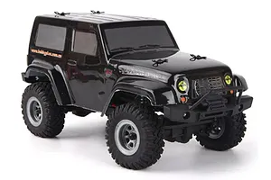 Hobby Plus CR-24 Ranger RC Rock Crawler Electric 4WD 1/24 Scale RTR - Black image 61160