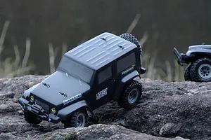 Hobby Plus CR-24 Ranger RC Rock Crawler Electric 4WD 1/24 Scale RTR - Black image 61161