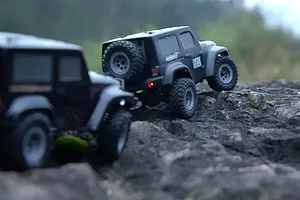 Hobby Plus CR-24 Ranger RC Rock Crawler Electric 4WD 1/24 Scale RTR - Black image 61162