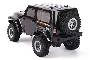 Hobby Plus CR-24 Ranger RC Rock Crawler Electric 4WD 1/24 Scale RTR - Black image 61163