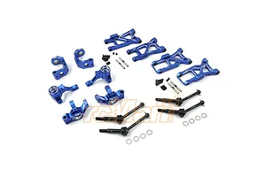 Yeah Racing Aluminium Blue Essential Conversion Kit For Traxxas Ford GT 4 Tec 2.0