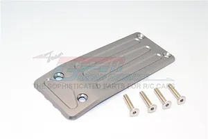GPM Grey Silver Aluminium Front Skid Plate image 61266