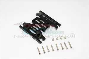 GPM Black Aluminium Centre Gear Box Skid Plate
