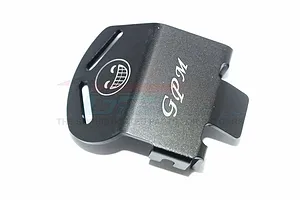 GPM Black Aluminium Front or Rear "Smiley" Gear Box Skid Plate image 61290