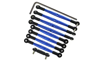 GPM Aluminium Complete Tie Rod Set - Blue image 61395