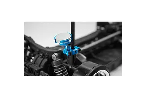 Yeah Racing Red Aluminium CNC Magnetic Invisible Body Mounting System 2Pcs image 61450