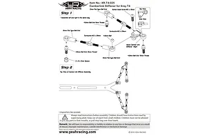 Yeah Racing Camberlink Stiffener Set For 1/10 Chassis image 3