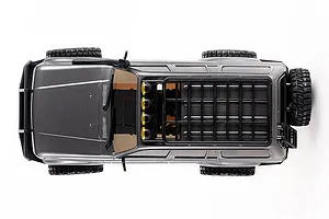 FMS Toyota Land Cruiser 80 RC Rock Crawler Electric 4WD 1/18 Scale RTR - Grey image 61599