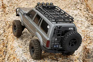 FMS Toyota Land Cruiser 80 RC Rock Crawler Electric 4WD 1/18 Scale RTR - Grey image 61605