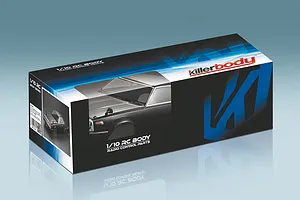 Killerbody 1/10 1980 Skyline Hardtop 2000 Turbo GT-ES Body Shell Set - Black image 61659