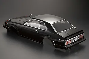 Killerbody 1/10 1980 Skyline Hardtop 2000 Turbo GT-ES Body Shell Set - Black image 61661