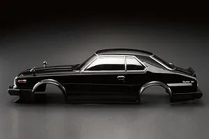 Killerbody 1/10 1980 Skyline Hardtop 2000 Turbo GT-ES Body Shell Set - Black image 61662